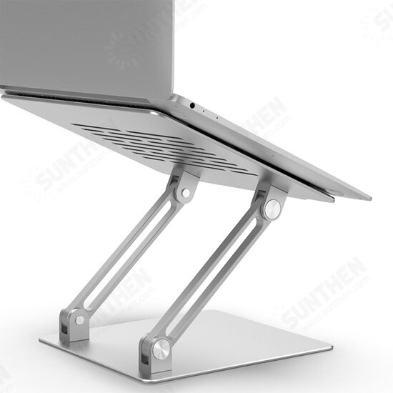 Foldable Laptop Stand Height Angle Adjustable Aluminum Alloy Tablet Stand for 10-17 inch Laptop/Tablet