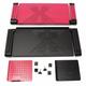 Foldable Laptop Table Stand Portable Adjustable Stand Bed Tray with Cooling Fan and Mouse Pad