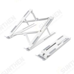 Folding Laptop Stand Foldable Portable Base ABS Heat Dissipation 12 Gear Adjustable Computer Elevated Bracket