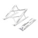 Folding Laptop Stand Foldable Portable Base ABS Heat Dissipation 12 Gear Adjustable Computer Elevated Bracket Folding Laptop Stand Foldable Portable Base ABS Heat Dissipation 12 Gear Adjustable Computer Elevated Bracket