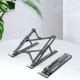 Folding Laptop Stand Foldable Portable Base ABS Heat Dissipation 12 Gear Adjustable Computer Elevated Bracket