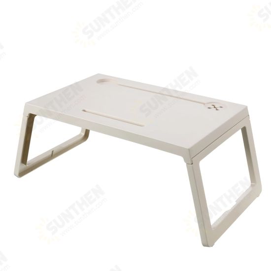 Folding Laptop Table Laptop Desk for Bedroom Breakfast Serving Desk