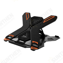 E5 Laptop Cooler Notebook Cooling Pad 8 Gear Regulation 360 Degrees Rotation Stand Lift Bracket foldable Phone Bracket Stand for 12-17 inch Laptops