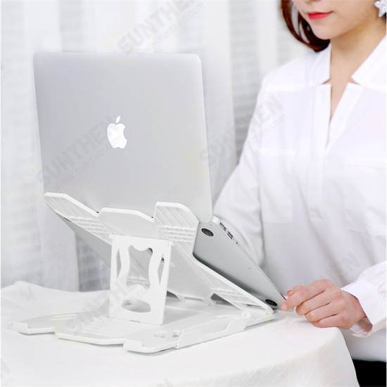 E5 Laptop Cooler Notebook Cooling Pad 8 Gear Regulation 360 Degrees Rotation Stand Lift Bracket foldable Phone Bracket Stand for 12-17 inch Laptops E5 Laptop Cooler Notebook Cooling Pad 8 Gear Regulation 360 Degrees Rotation Stand Lift Bracket foldable Phone Bracket Stand for 12-17 inch Laptops