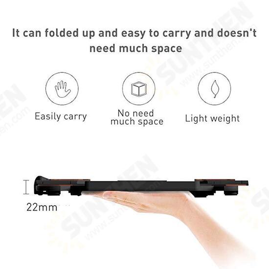 E5 Laptop Cooler Notebook Cooling Pad 8 Gear Regulation 360 Degrees Rotation Stand Lift Bracket foldable Phone Bracket Stand for 12-17 inch Laptops E5 Laptop Cooler Notebook Cooling Pad 8 Gear Regulation 360 Degrees Rotation Stand Lift Bracket foldable Phone Bracket Stand for 12-17 inch Laptops