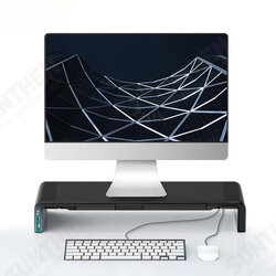 Monitor Stand Laptop Stand Desktop Holder Bracket Adjustable Length with 2*USB3.0, Type-C Port for Macbook Computer Monitor Laptop Monitor Stand Laptop Stand Desktop Holder Bracket Adjustable Length with 2*USB3.0, Type-C Port for Macbook Computer Monitor Laptop