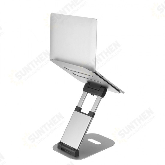 Laptop Stand Aluminium Alloy Height Angle Adjustable Portable Notebook Holder Bracket Home Office Supplies