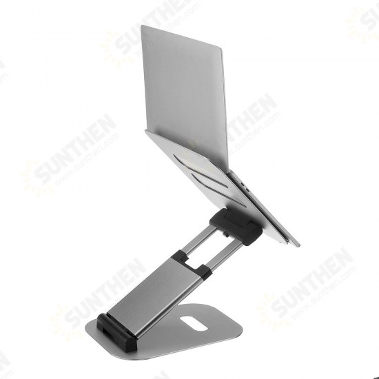 Laptop Stand Aluminium Alloy Height Angle Adjustable Portable Notebook Holder Bracket Home Office Supplies