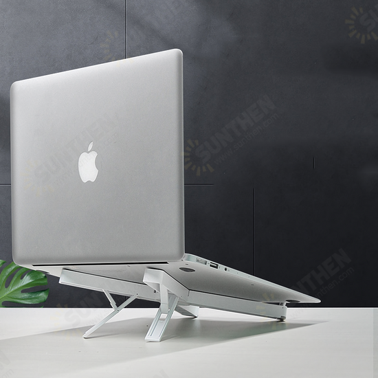 Laptop Stand Holder Laptop Bracket Riser 4 Angles Adjustable Cooling Pad Computer Stand for Laptops Up To 17inch Laptop Stand Holder Laptop Bracket Riser 4 Angles Adjustable Cooling Pad Computer Stand for Laptops Up To 17inch