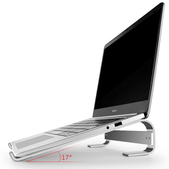 Laptop Stand Portable Desktop Adjustable Eye-Level Ergonomic Notebook Laptop Bracket for 10-18 Inch Notebook