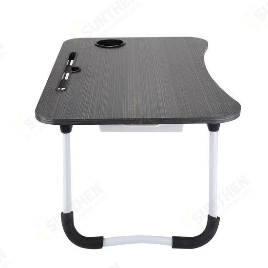 Laptop Table Stand with Small Drawer Portable Folding Desk Notebook Table Stand Lap Tray Bed for Children Student Home Laptop Table Stand with Small Drawer Portable Folding Desk Notebook Table Stand Lap Tray Bed for Children Student Home