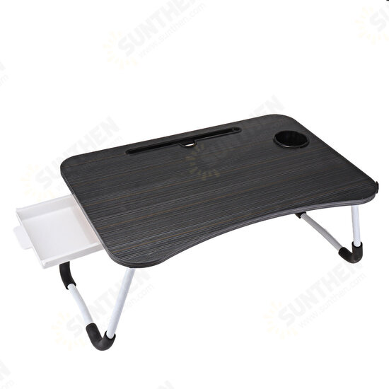 Laptop Table Stand with Small Drawer Portable Folding Desk Notebook Table Stand Lap Tray Bed for Children Student Home Laptop Table Stand with Small Drawer Portable Folding Desk Notebook Table Stand Lap Tray Bed for Children Student Home
