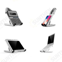 3 in 1 Laptop Stand Tablet Stand Phone Stand 4 Adjustable Angle Aluminum Alloy Material 3 in 1 Laptop Stand Tablet Stand Phone Stand 4 Adjustable Angle Aluminum Alloy Material