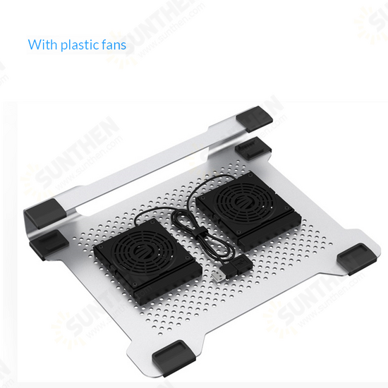 15 inch Laptop Fan Cooling Pad Aluminum Alloy Laptop Stand Radiator Bracket