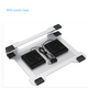 15 inch Laptop Fan Cooling Pad Aluminum Alloy Laptop Stand Radiator Bracket