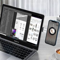 Adjustable Laptop Phone Holder Laptop Side Mount Clip Laptop Magnetic Monitor Expansion Bracket Adjustable Laptop Phone Holder Laptop Side Mount Clip Laptop Magnetic Monitor Expansion Bracket