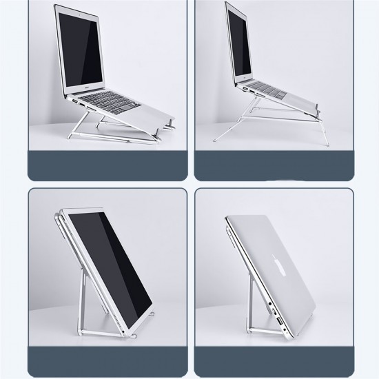 Laptop Stand Foldable Portable Height Adjustable Eye-Level Ergonomic Notebook Laptop Bracket For Notebook Laptop