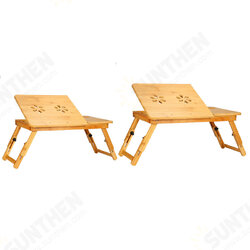 Portable Bamboo Laptop Bed Desk Table Foldable Workstation Tray Lap Fold Portable Bamboo Laptop Bed Desk Table Foldable Workstation Tray Lap Fold