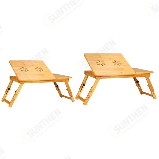 Portable Bamboo Laptop Bed Desk Table Foldable Workstation Tray Lap Fold Portable Bamboo Laptop Bed Desk Table Foldable Workstation Tray Lap Fold