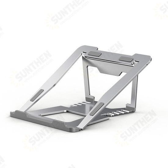 SH-015 Vertical Laptop Stand Foldable Computer Bracket Desktop Lifting Bracket Aluminum Alloy Portable Radiator