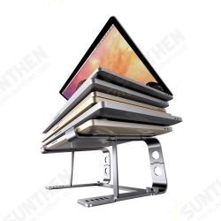 U4 Ergonomic Laptop Stand Aluminum Laptop Holder Foldable Desktop Holder Laptop Riser with Mobile Holder U4 Ergonomic Laptop Stand Aluminum Laptop Holder Foldable Desktop Holder Laptop Riser with Mobile Holder