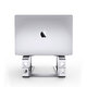 U4 Ergonomic Laptop Stand Aluminum Laptop Holder Foldable Desktop Holder Laptop Riser with Mobile Holder