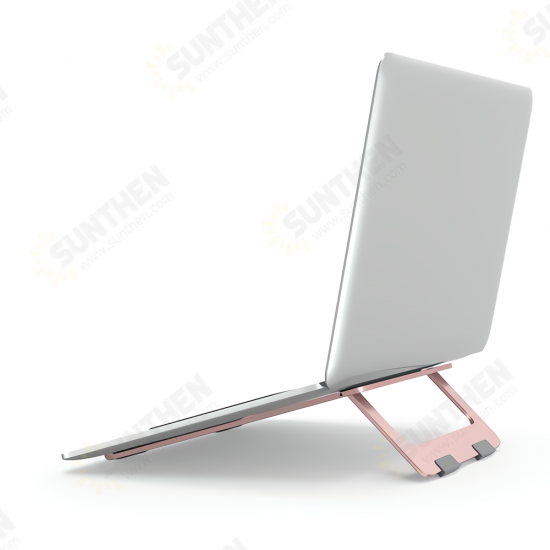 Universal Folding Laptop Stand Bracket Aluminum Alloy Cooling Desk Stand PC Tablet Holder Base