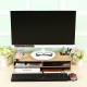 Wood Laptop Stand Accessories Storage Display Monitor Raising Bracket Neck Protection Shelf Wood Laptop Stand Accessories Storage Display Monitor Raising Bracket Neck Protection Shelf