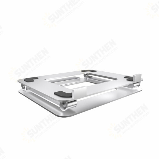 N37-3 Laptop Stand with USB 3.0 Interface Portable Bracket Foldable Aluminum Alloy Computer Heat Dissipation Bracket