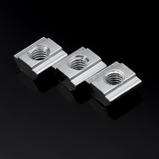 10Pcs M5 Sliding T Nut For 2020 Series T Slot Aluminum Profile CNC Engraver Printer