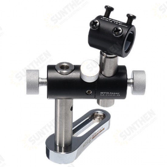 13.5mm Adjustable Laser Pointer Module Holder Mount Clamp Three Axis