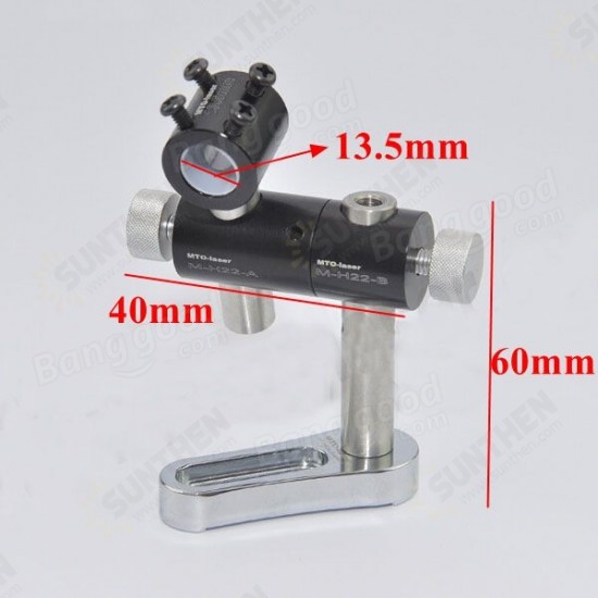 13.5mm Adjustable Laser Pointer Module Holder Mount Clamp Three Axis