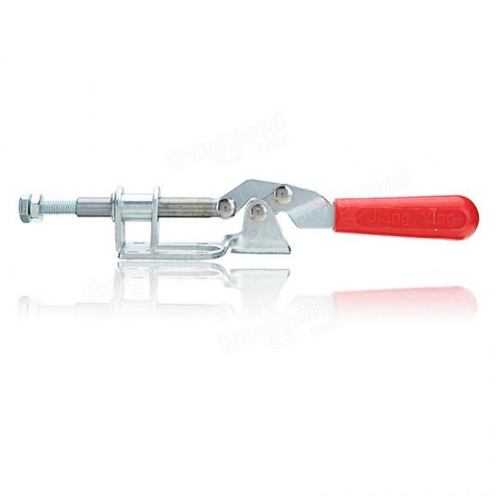 136Kg/300Lbs Quick Push Pull Type Toggle Clamp Straight Line Action Clamp 32mm Plunger Stroke