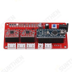 2 Axis GRBL Control Panel Board For DIY Laser Engraving Machine Benbox USB Stepper Driver Board