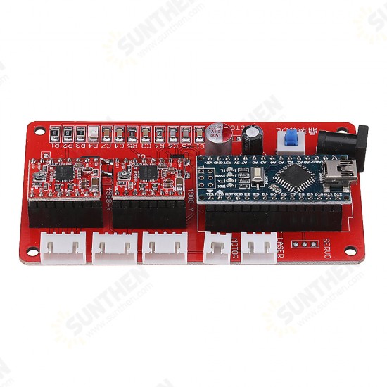 2 Axis GRBL Control Panel Board For DIY Laser Engraving Machine Benbox USB Stepper Driver Board