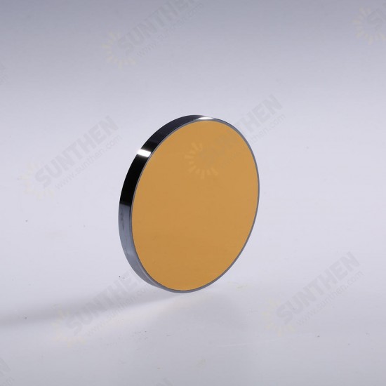 20/25/30mm Dia Reflective Mirror Reflector Si Coated Gold Silicon Laser Reflection Lens for CO2 Laser Cutting Engraving Machine