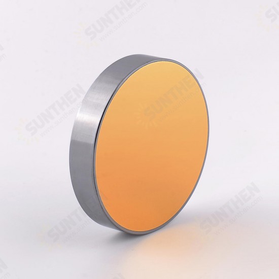 20/25/30mm Dia Reflective Mirror Reflector Si Coated Gold Silicon Laser Reflection Lens for CO2 Laser Cutting Engraving Machine