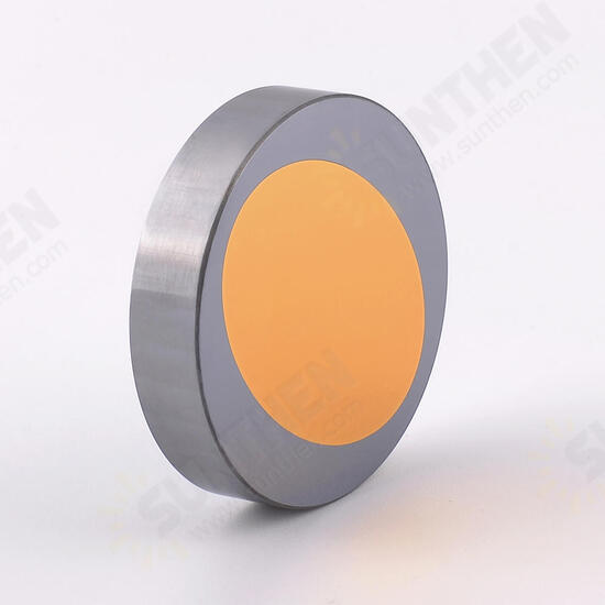 20/25/30mm Dia Reflective Mirror Reflector Si Coated Gold Silicon Laser Reflection Lens for CO2 Laser Cutting Engraving Machine