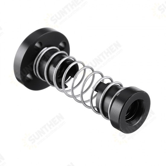 2mm/4mm/8mm 3D Printer T8 POM Anti Backlash Screw Nut for Lead Acme Threaded Rod Eliminate The Gap Spring DIY CNC Accessories