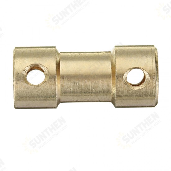 3.17mm-3.17mm Brass Coupler Spindle Motor Shaft Coupling Connector for EleksMill Engraver CNC Router