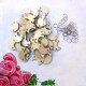 50Pcs Moon Shape Laser Engraving Wooden Sheet With 50 Iron Loops Set For Birthday Reminder DIY Hanging Wood Plaque Decorations
