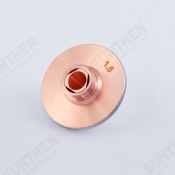 Double Layer Laser Nozzle Dia 32mm Caliber 0.8-5.0mm for Fiber Laser Cutter Cutting Head CNC Machine