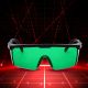 Laser Protect Safety Glasses PC Eyeglass Welding Laser Eyewear Eye Protective Goggles Unisex Black Frame Lightproof Glasses