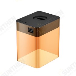 Transparent Orange Protective Shell Protective Cover USB Type-C Interface for 1600mW 450nm Mini Laser Engraving Machine