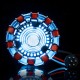 MK1 Acrylic Tony DIY Arc Reactor Lamp Arcylic Kit Illuminant LED Flash Light Set