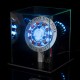 MK1 Aluminum Alloy Remote Ver. Tony 1:1 Arc Reactor DIY Model Kit LED Chest Lamp Remote Control Science Toy