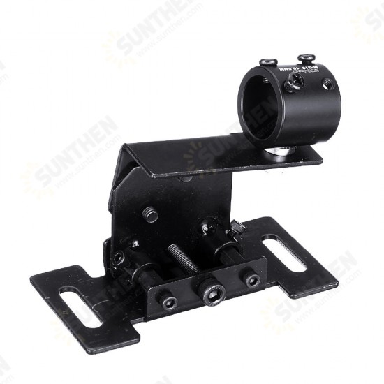 13.5mm-23.5mm Laser Module Pointer Holder Adjustable Height Horizontal Position Wall Mount Clamp Bracket