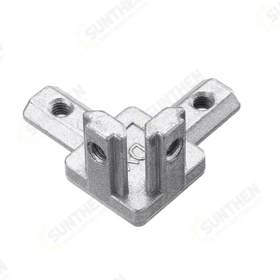 CJ20 T Slot 3 Way 90 Degree Inside Corner Connector Joint Bracket for 2020 Series Aluminum Profile