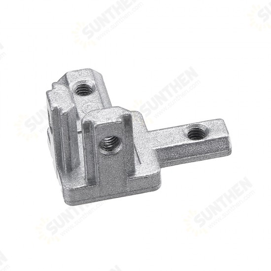 CJ20 T Slot 3 Way 90 Degree Inside Corner Connector Joint Bracket for 2020 Series Aluminum Profile