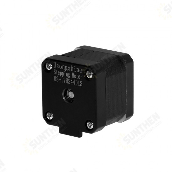 17HS4401S 5Pcs Stepper Motor 42BYGH 1.8 Degree 1.5A 42 Motor 42N.cm 4-Lead with 1m Cable and Connector for DIY CNC 3D Printer Laser Machine